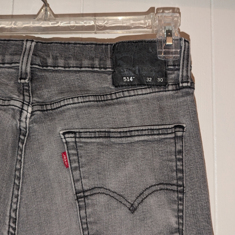 Grey Wash 514 Levi Jeans - Picture 3 of 3